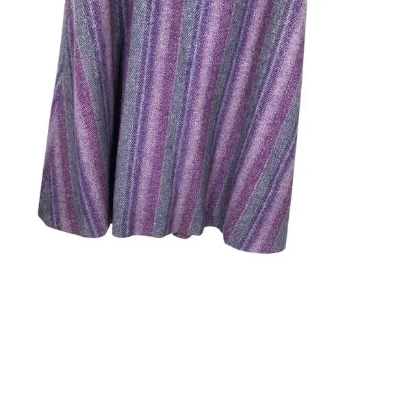 Jimmy Hourihan Cape 100% Pure New Wool Poncho Ireland Plaid Tweed Oversized OSFA - Picture 9 of 12